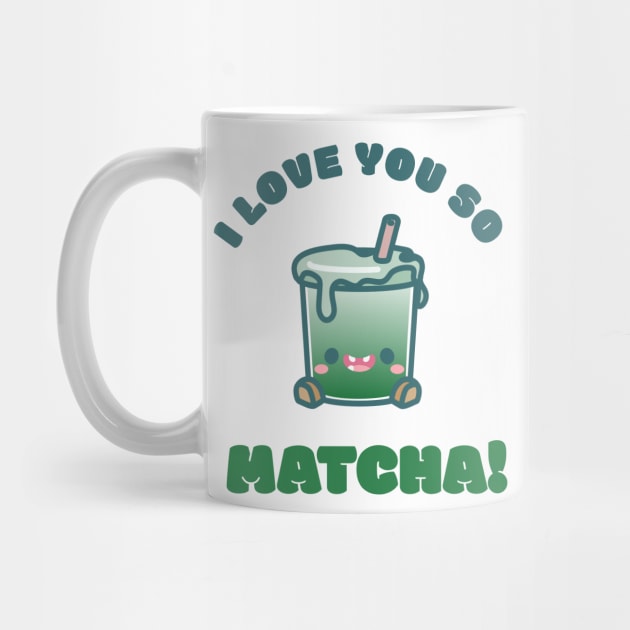 Cuppies: I love you so Matcha! Iced Latte by Jaykishh